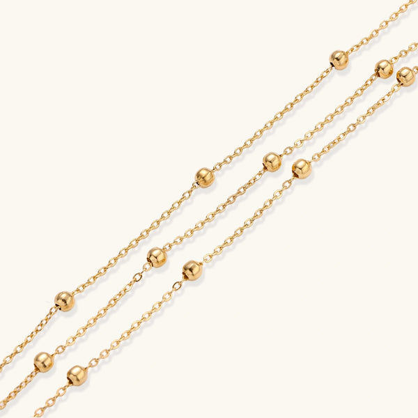 Golden Orbit Bracelet