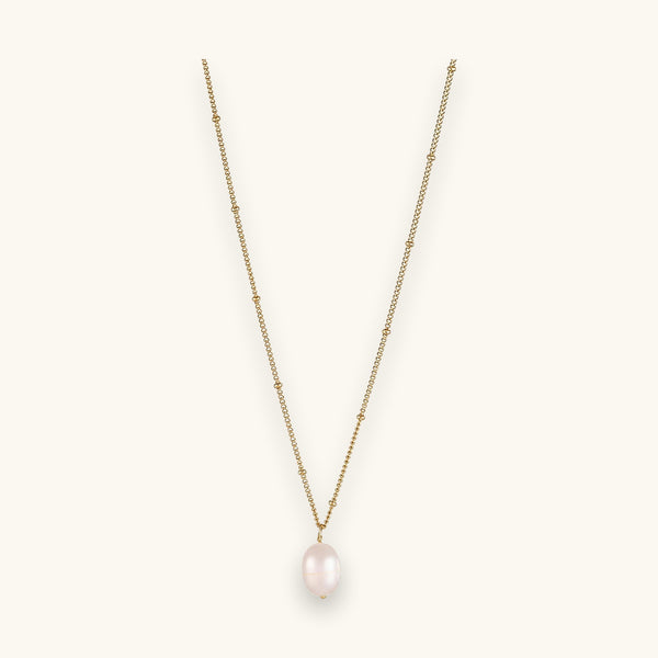 Mother-of-Pearl Pendant Necklace