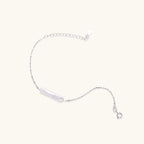 Baroque pearl bracelet detail