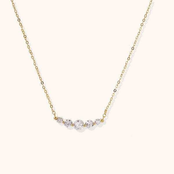 Golden Arc Necklace
