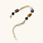 Earth Elements bracelet close-up on natural stones