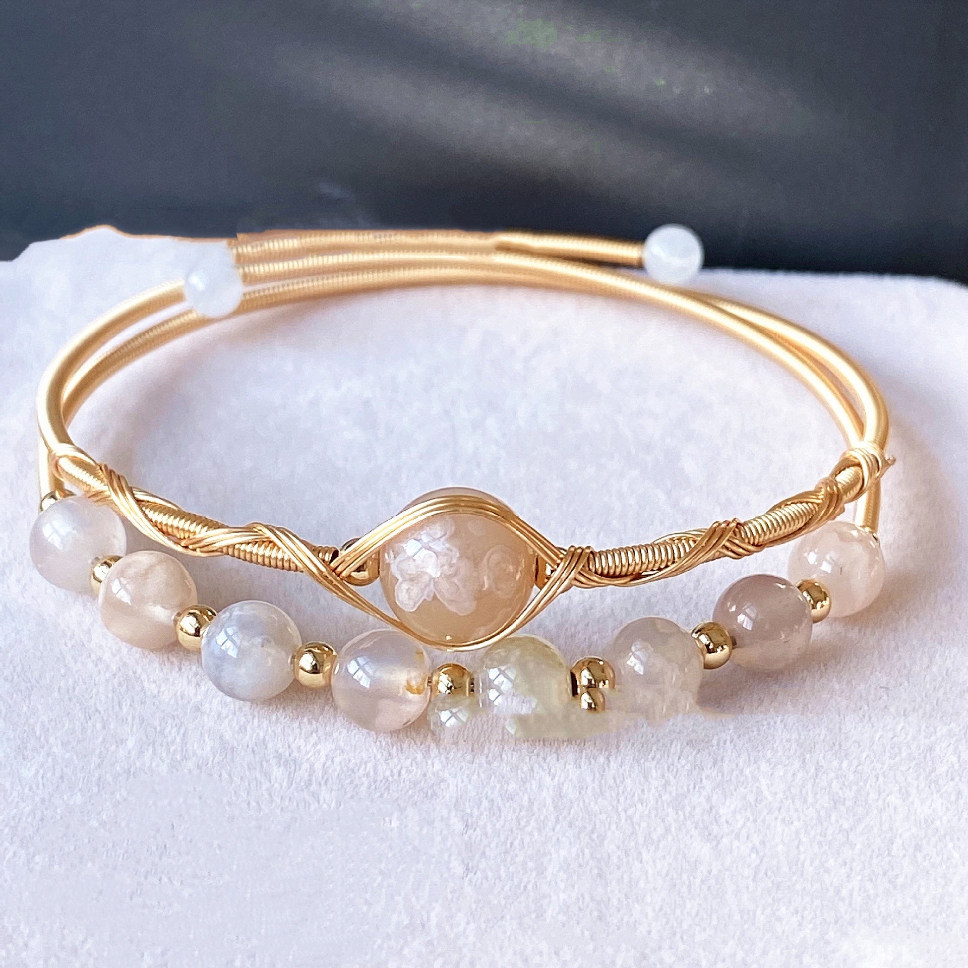 Gemstone Beaded Bracelet