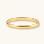 Gold-tone hinge bangle bracelet