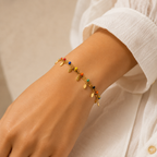 Beach anklet shown on ankle