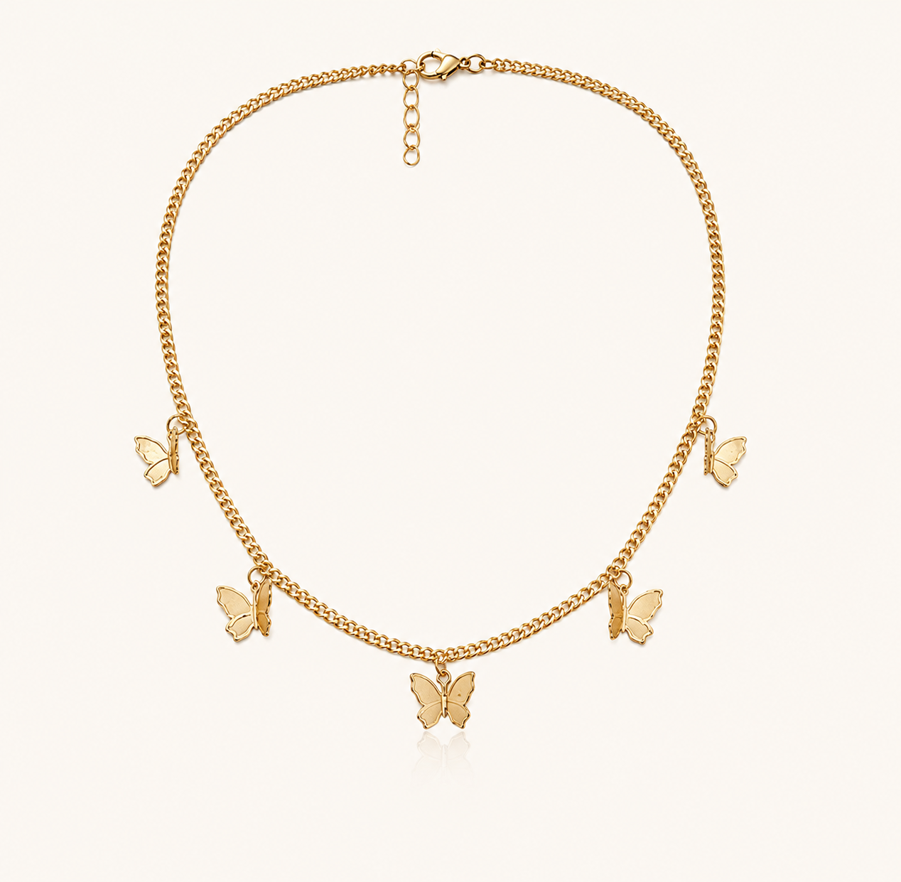 Butterfly pendant close-up