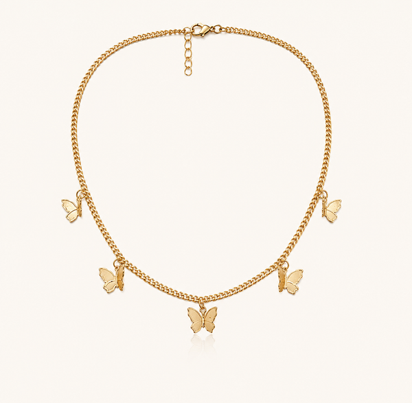 Butterfly Pendant Necklace