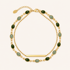 Retro chain bracelet close-up