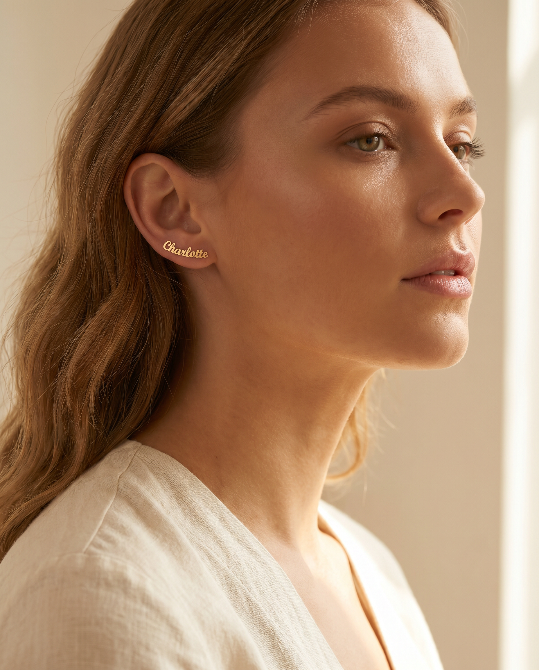 Custom Name Earrings