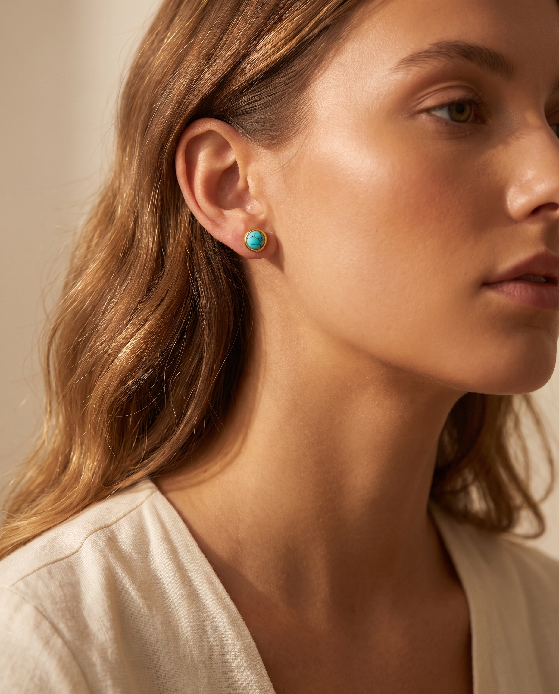 Turquoise Earring & Necklace Set