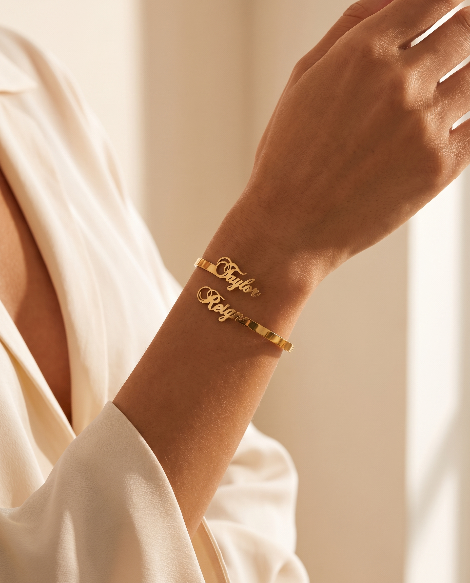 Double Name Bracelet