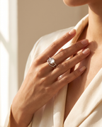 Pearl Cluster Ring