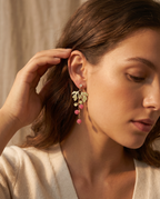 Summer Berry Ear Clips