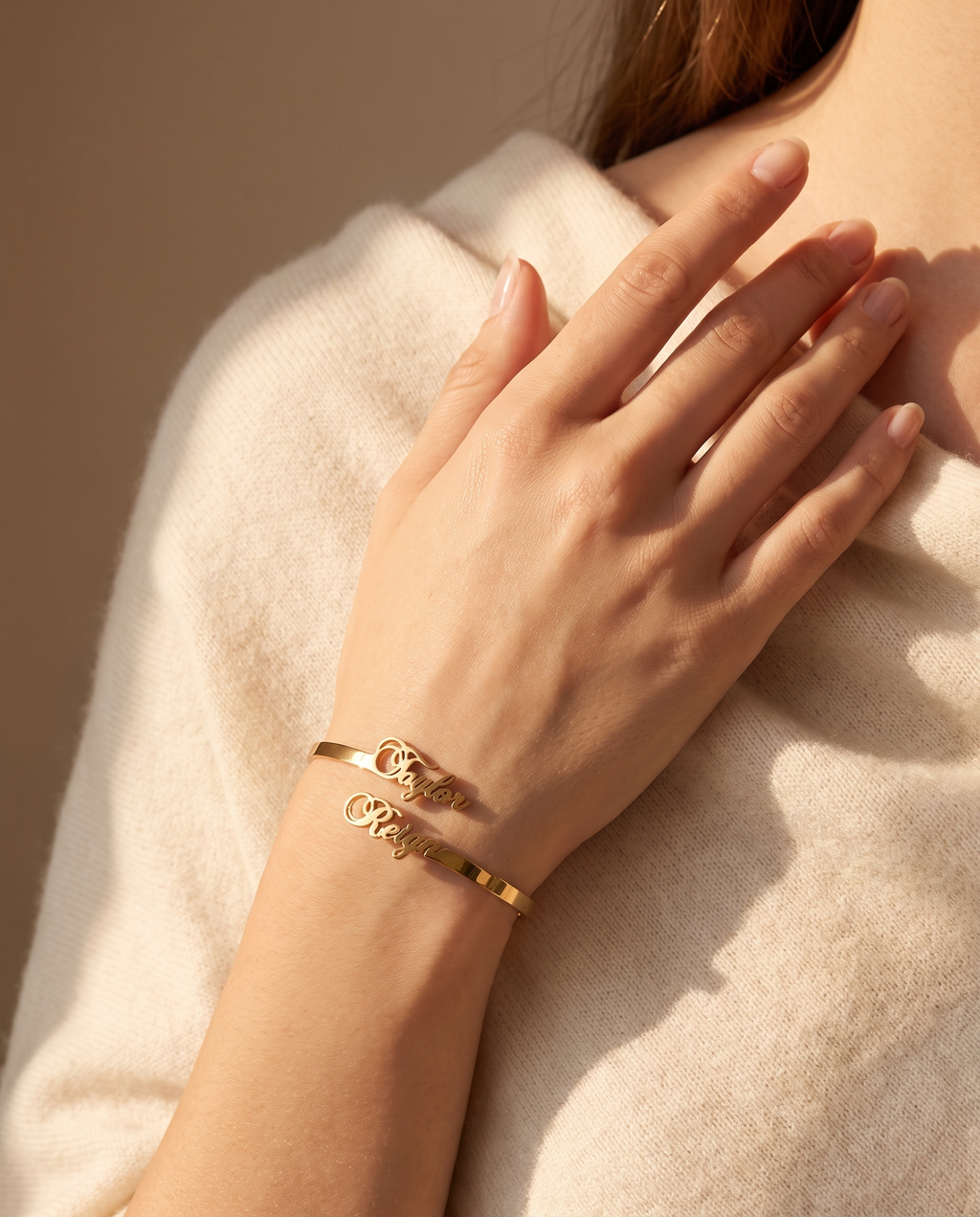 Double Name Bracelet