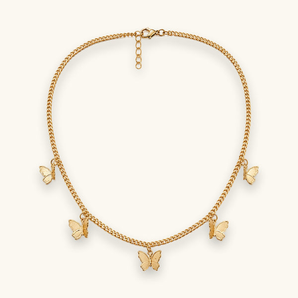 Butterfly Pendant Necklace
