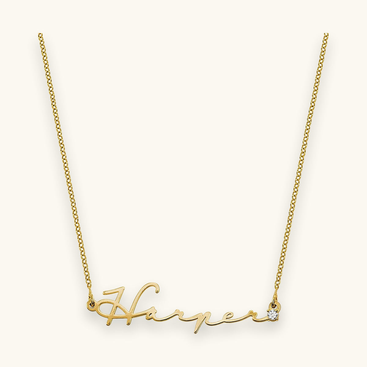 Classic Script Name Necklace