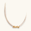 Pearl Bead Name Necklace