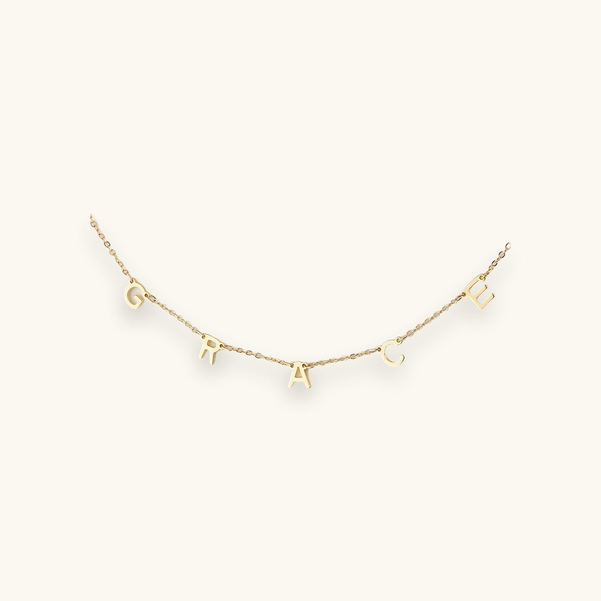 Letter Charm Necklace