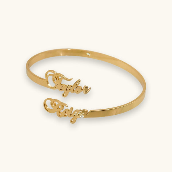 Double Name Bracelet