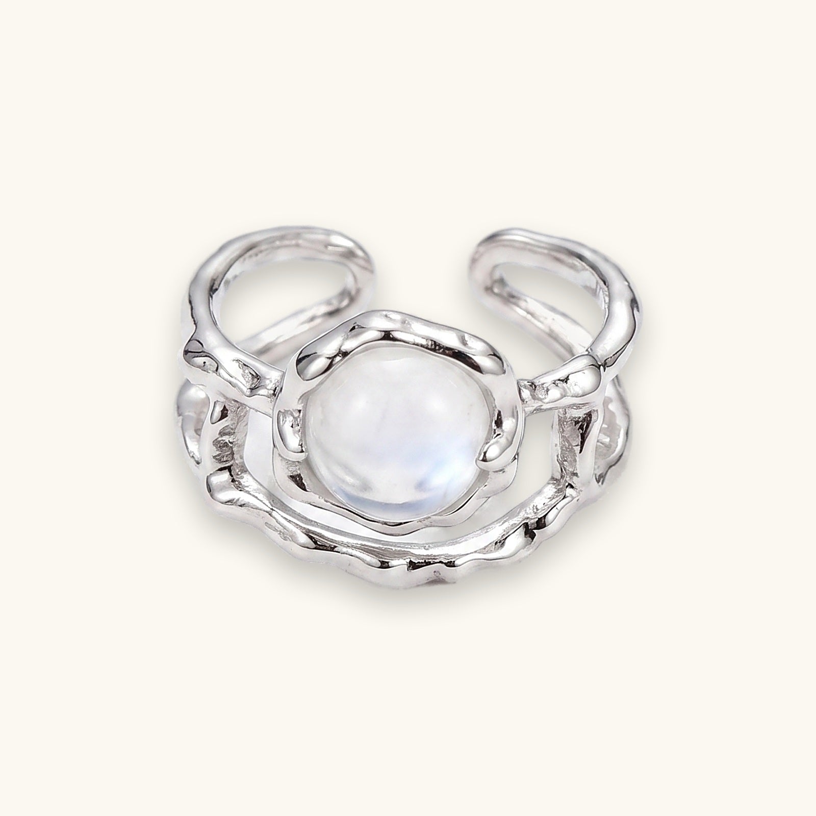 Pearl Cluster Ring