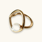Dainty Faux Pearl Ring