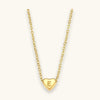 Heart Initial Necklace