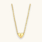 Heart Initial Necklace