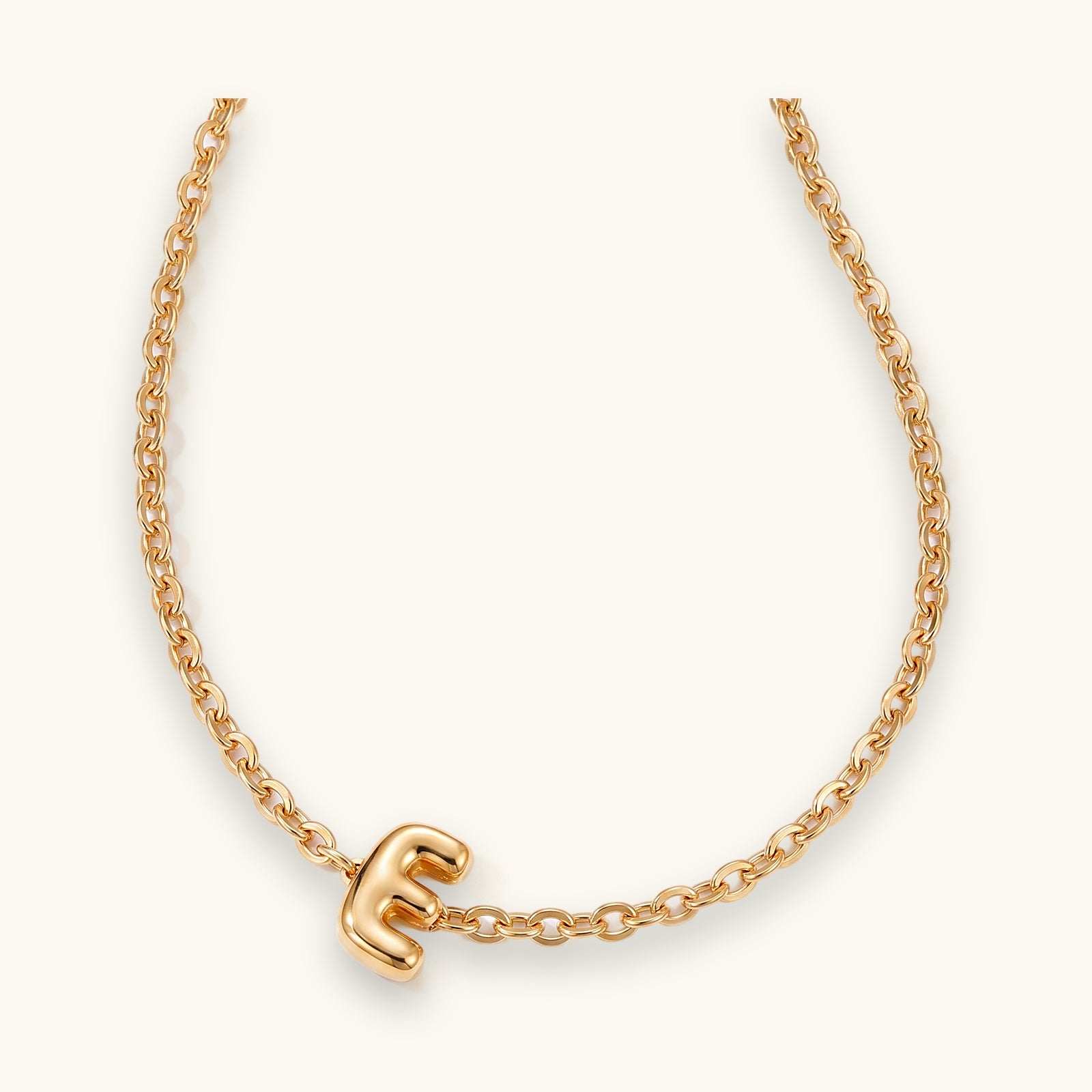 Bubble Letter Necklace