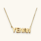 Bubble Name Necklace