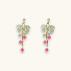 Summer Berry Ear Clips