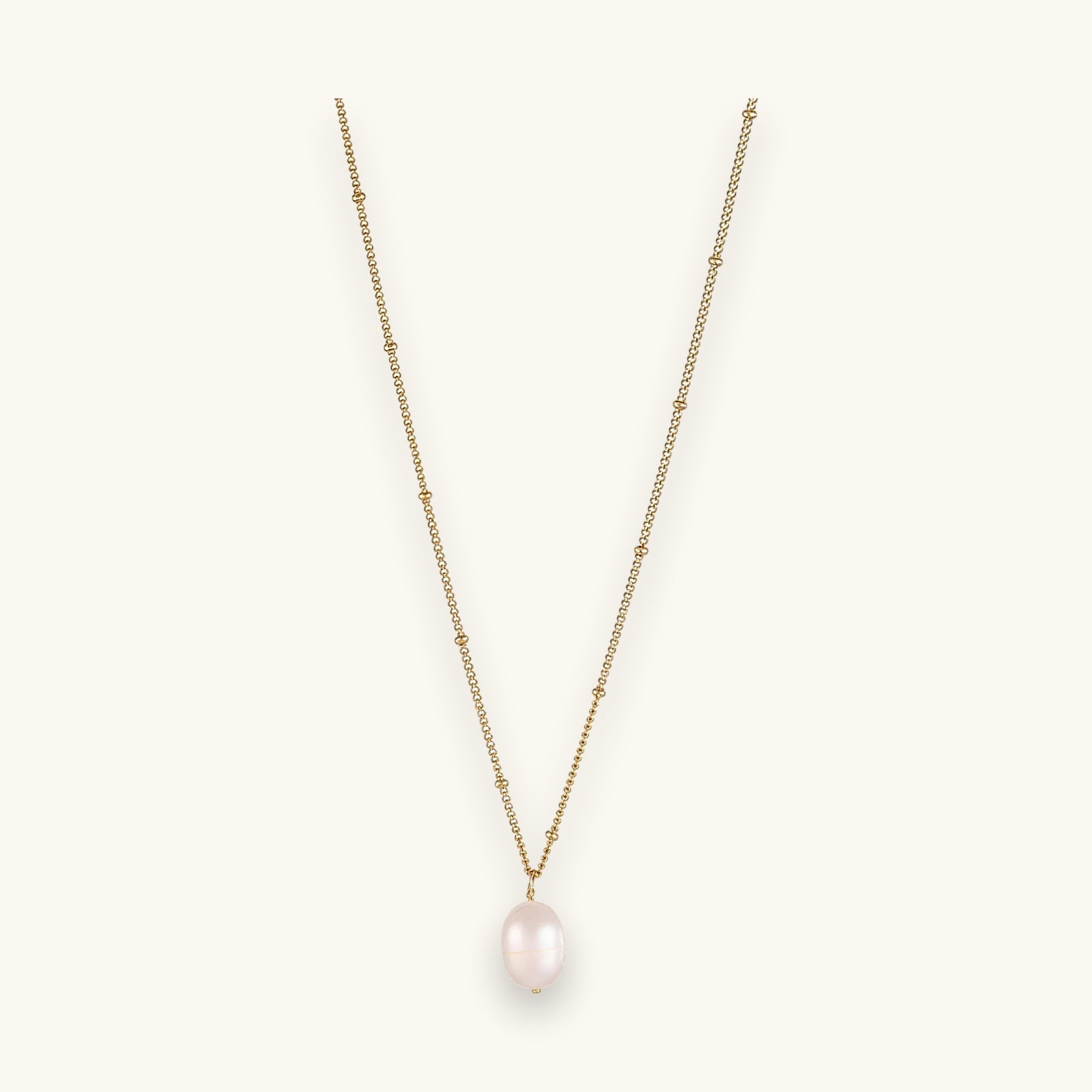 Mother-of-Pearl Pendant Necklace